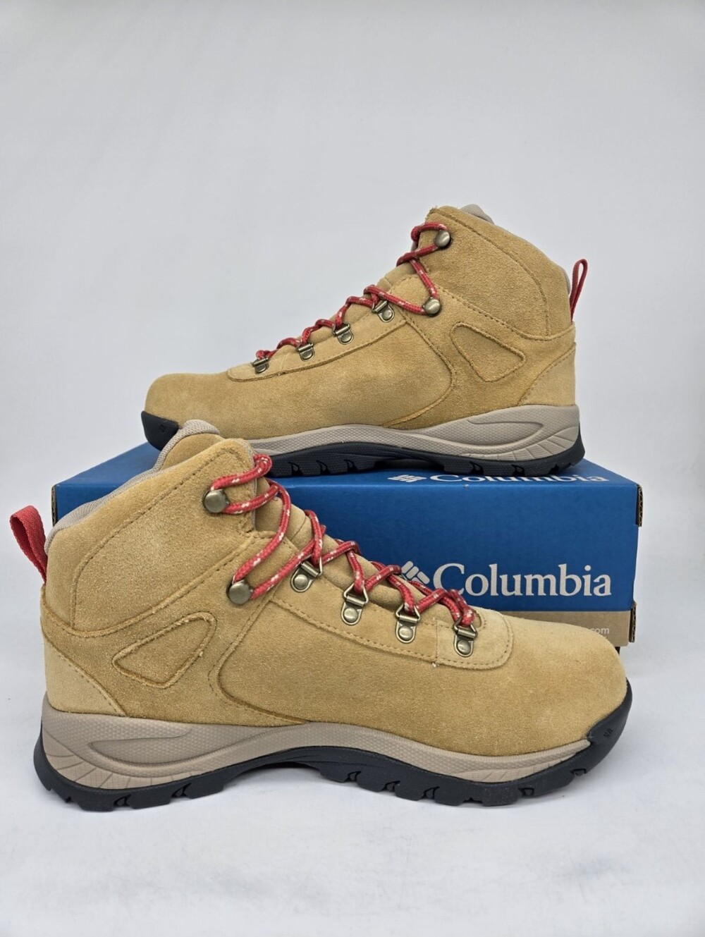 Columbia Women's Yoncalla Suede Waterproof Hiking Boots Shoes Size 10 - Picture 4 of 8